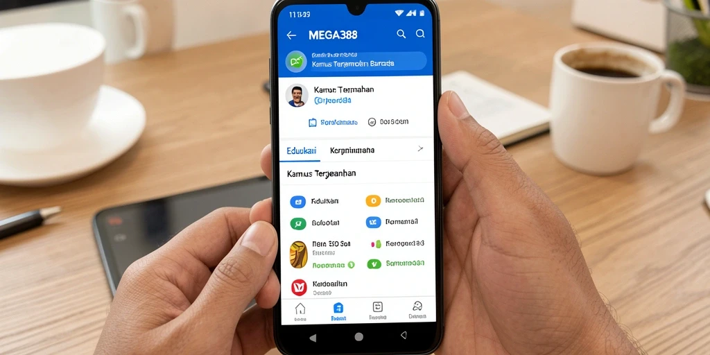 Tampilan antarmuka MEGA388 yang menarik dan mudah digunakan.