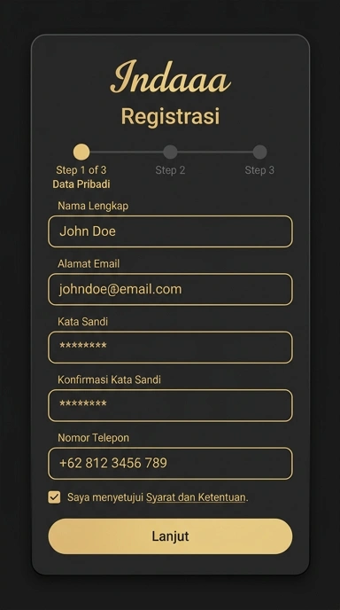 Panduan Lengkap Registrasi Akun indaaa untuk Pengguna Android